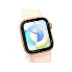  б/у Apple Watch SE no. 1 поколение GPS 40mm Gold aluminium кейс розовый Sand спорт частота MYDN3J/A Model:A2351 * батарея осталось количество немного меньшее 