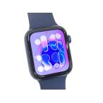  б/у Apple Watch Series6 GPS + Cellular 44mm голубой aluminium кейс глубокий темно-синий спорт частота M09A3J/A Model:A2376 * батарея осталось количество меньшее 