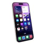 中古 Apple iPhone15 Pro Max 256GB ホワイトチタニウム MU6Q3J／A SIMフリー ネットワーク利用制限▲判定