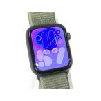  б/у Apple Watch Series6 GPS 44mm Space серый aluminium кейс in spring s зеленый спорт петля MWLT2J/A Model:A2292 * батарея осталось количество немного меньшее 