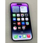 中古 Apple iPhone14 Pro 256GB ディープパープル MQ1E3J／A SIMフリー