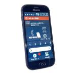  б/у FCNT удобно смартфон 32GB темно-синий F-42A docomo *SIM tray отсутствует 