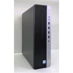 中古 省スペースデスクトップ HP EliteDesk 800 G3 SFF Y2Z63AV Corei7-6700/16GB-MEM/2TB-HDD/DVDマルチ/GT730/OS無し