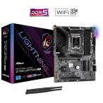 中古 マザーボード ASRock PHANTOM GAMING Z790 Lightning WiFi リファービッシュ品/ATX/第14世代、第13世代、第12世代 Intel Coreプロセッサーに対応 (LGA1700)