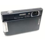 б/у цифровая камера SONY цифровой фотоаппарат Cyber-shot DSC-T100 черный * корпус только, батарея отсутствует 830 десять тысяч пикселей / оптика 5 раз / карта памяти Duo/ProDuo специальный 
