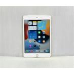中古 Apple iPad mini4 Wi-Fi + Cellular 64GB ゴールド MK752J/A SIMフリー /難あり品
