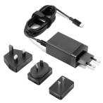  б/у не использовался товар Lenovo 65W USB-C AC путешествие адаптор черный G0A6N065WW