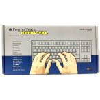 中古 有線キーボード アーキサイト メカニカルテンキーレスキーボード ProgresTouch RETRO TKL AS-KBPD91/LRBKNWP 有線/日本語配列/CherryMXスイッチ赤軸