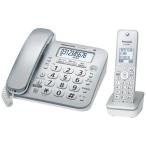 中古未使用品 Panasonic パナソニック コードレス電話機（子機1台付き）シルバー VE-GD28DL-S