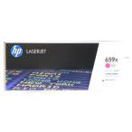  б/у не использовался товар HP оригинальный . тонер-картридж 659x пурпурный W2013X for LaserJet Enterprise M856,MFP M776