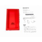 б/у SONY Walkman NW-A100 серии специальный силиконовый чехол CKM-NWA100 красный * защитная плёнка отсутствует 