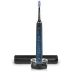  б/у нераспечатанный товар PHILIPS Philips электрический зубная щетка Sonicare бриллиант clean 9000 blue black HX9911/82