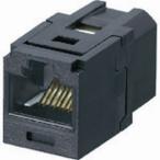 【メール便選択可】パンドウイット CC688BL カテゴリ6 JJアダプタ RJ45中継用ジャック 黒