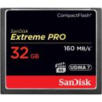 ショッピング32GB 【メール便選択可】サンディスク CFカード 32GB SDCFXPS-032G-X46 ExtremePro コンパクトフラッシュ