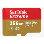 【メール便選択可】サンディスク マイクロSDXC 256GB SDSQXAV-256G-GN6MN A2 UHS-I U3 class10 microsdカード