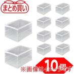 トラスコ TR-O75B-TM-10P まとめ買い オリコン 薄型折りたたみコンテナ 75L 透明 10個 メーカー直送 代引不可 北海道沖縄離島不可