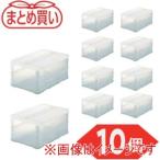 ショッピングTRUSCO トラスコ TSK-C40B-TM-10P まとめ買い オリコン 薄型折りたたみコンテナスケルコン 40Lロックフタ付 10個 メーカー直送 代引不可 北海道沖縄離島不可