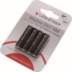 【メール便選択可】レッドレンザー 500981 レッドレンザーオリジナルアルカリ単4型乾電池 4個入り LEDLENSER