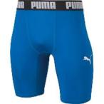 プーマ コンプレッション ジュニアショートタイツ 150 レモネード ホワイト 656334