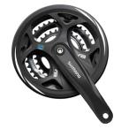 シマノ EFCM311C222CL FC-M311 フロントチェーンホイール チェーンガード付 ブラック 42/32/22T SHIMANO 52400252