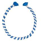 アーテック ねじりはちまき 青 白 1331