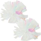 【メール便選択可】アーテック ハンドフリーチアポンポン オーロラホワイト 18479