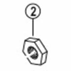 シマノ SHIMANO Y75V13050 BR-IM41F 左ロックナット M9