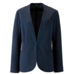 アイトス 630020 レディース ノーカラー ジャケット ネイビー 5