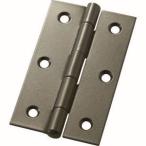 【メール便選択可】フジテック B-11053 カラー丁番 袋入り 2枚 厚口64mm ブラウン