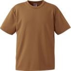 Yahoo! Yahoo!ショッピング(ヤフー ショッピング)【メール便選択可】ユナイテッドアスレ 4.1oz ドライ Tシャツ キッズ コヨーテ 120サイズ 438 590002C CAB