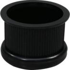 光 BE-0-362 イス脚キャップ 黒丸36