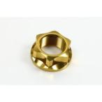 アントライオン 30007-TG ステムナット Ver.2 M22XP1.0 カンツウナット ツバ径 φ36 チタンゴールド