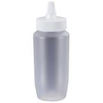 EBM ドレッシングボトル ネジキャップ式 360ml ホワイト HPP-360 江部松商事