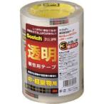 スリーエム 3M 313 3PN スコッチ 透明梱包用テープ 3巻パック 48mm x 50m