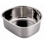 パール金属 アットアクア ステンレス製 D型 洗桶 25cm HB-4144