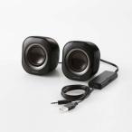 Elecom MS-P08U2BK compact динамик 4W USB источник питания черный 