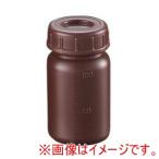 サンプラテック 02910 ポリ広口遮光瓶 PE広口瓶 中栓付 S-100W 100mL
