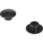 トラスコ TSCP5-BK 六角穴付ボルト用カバーキャップ M5 黒 10個入 TRUSCO