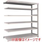 トラスコ中山 M5-8476BSFC NG スチールラック M5型中量棚 1200X721XH2400 6段 連結 ネオグレー メーカー直送 代引不可 北海道沖縄離島不可