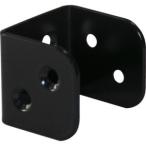トラスコ 24S-334BK 2×4サポート 黒粉体塗装 コの字金具 TRUSCO