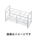 三和化研工業 SS30-10 ステンレス製試験管立 φ30mm 2×5配列