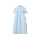 住商モンブラン 73-026 マタニティワンピース 半袖 サックス M