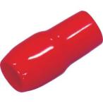 【メール便選択可】品川商工 TCV-21-R TCVキャップ 赤 100個入