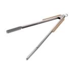 キャプテンスタッグ BBQ ウッドグリップ 炭バサミ 35cm UG-3286