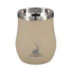 ショッピングキャプテンスタッグ キャプテンスタッグ 香る 真空二重タンブラー 240 ベージュ UE-3578