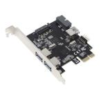 アイネックス USB3.2Gen1+USB2.0 PCIeカー