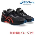 アシックス 1154A195 LAZERBEAM ブラック/オレンジ 19cm