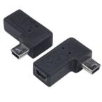 変換プラグ USB mini5pin 右L型(フル結線) USBM5-RLF