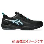 アシックス 1043A029 PRESTIGE NEO OC WIDE BLACK/PURE SILVER 22.5cm
