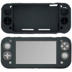 アンサー Switch Lite用 シリコンプロテクト ブラック ANS-SW089BK